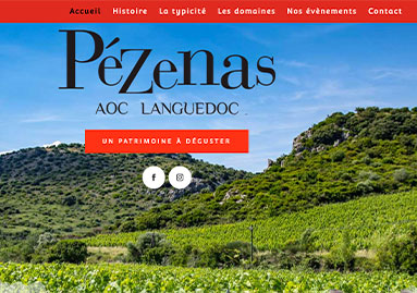 nouveau site internet aop pezenas